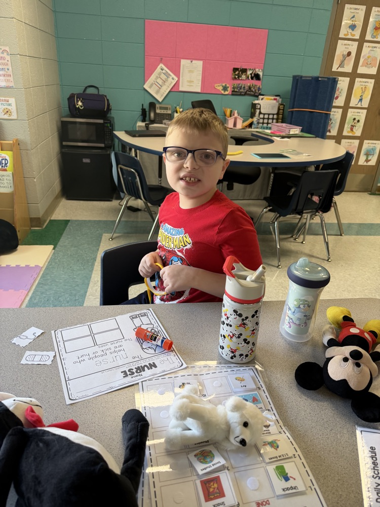 classroom visit with a nurse 