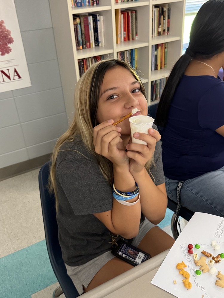 student smiling