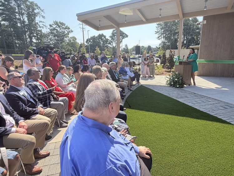 middle Tyger education Center ribbon cutting