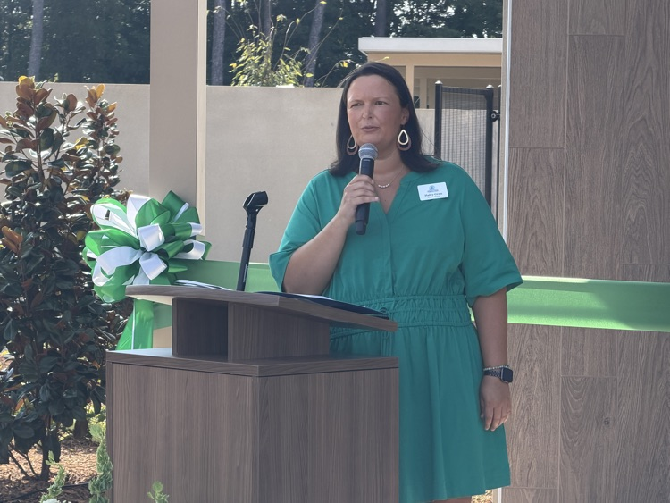 middle Tyger education Center ribbon cutting