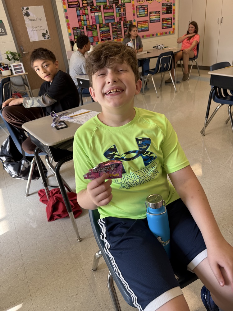 student smiling