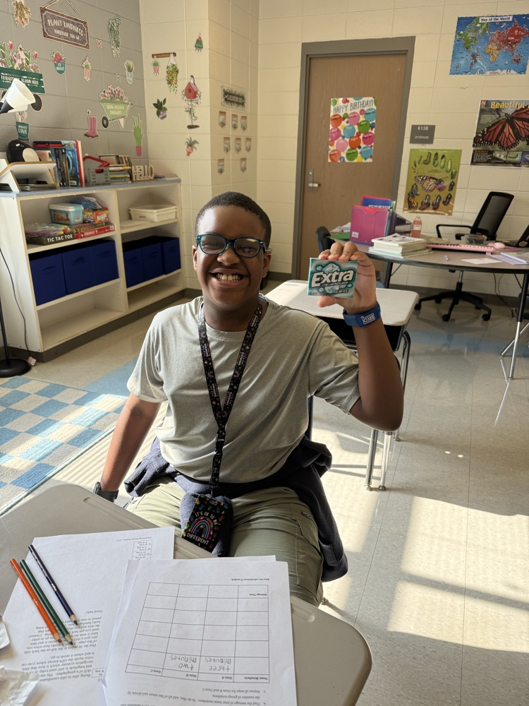 student smiling