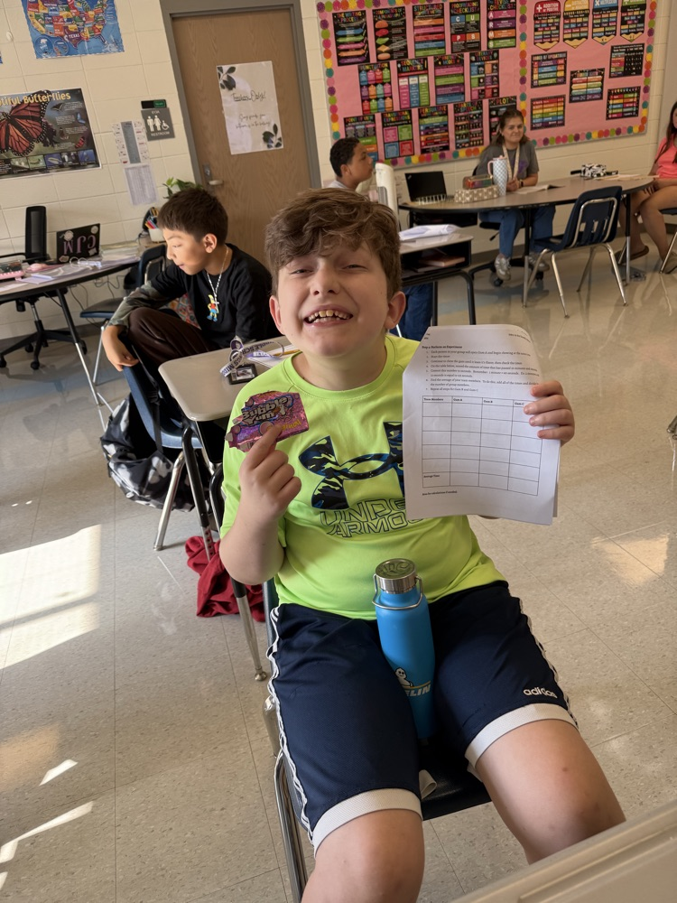 student smiling