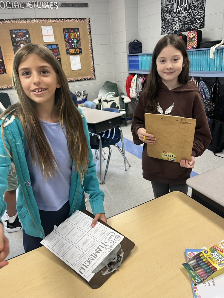 students in Mrs. Walker and Mrs. Green’s classes