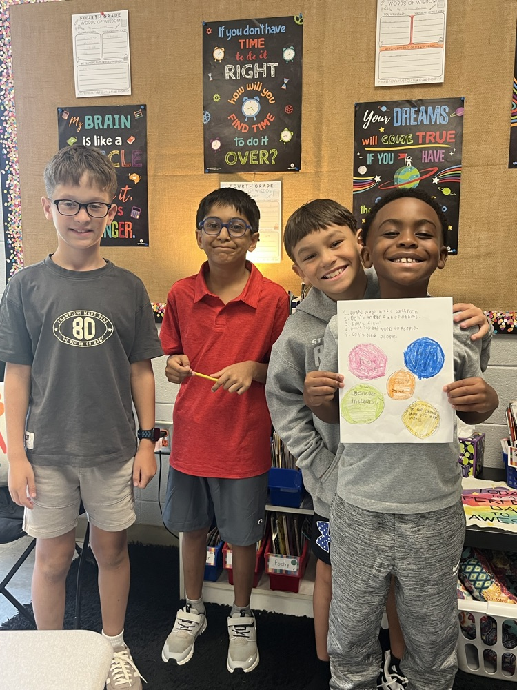 students in Mrs. Walker and Mrs. Green’s classes