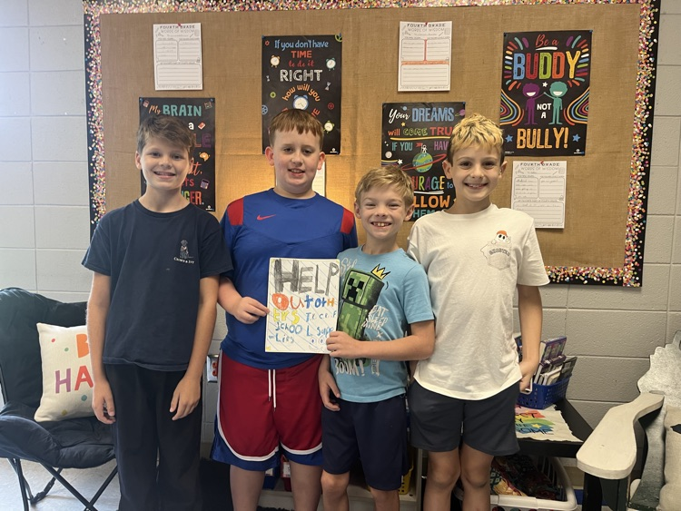 students in Mrs. Walker and Mrs. Green’s classes