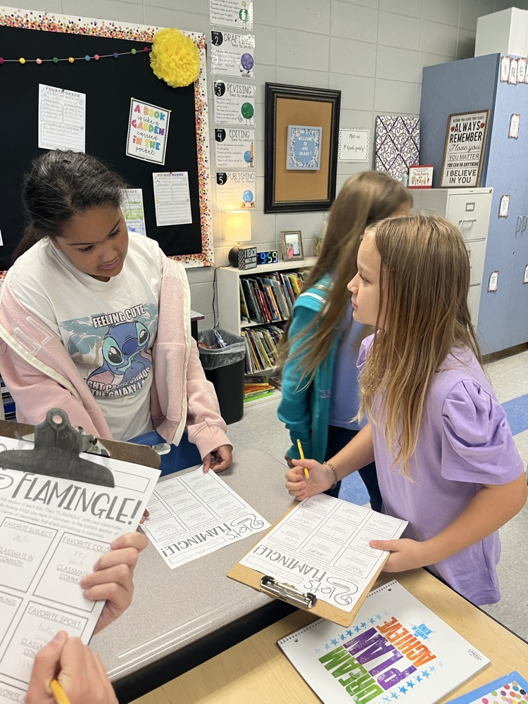 students in Mrs. Walker and Mrs. Green’s classes