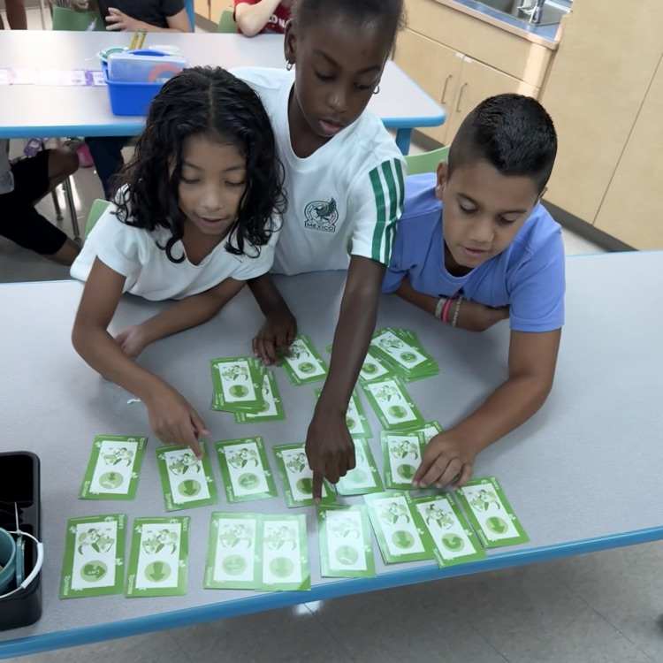 picture of students doing STEM activities