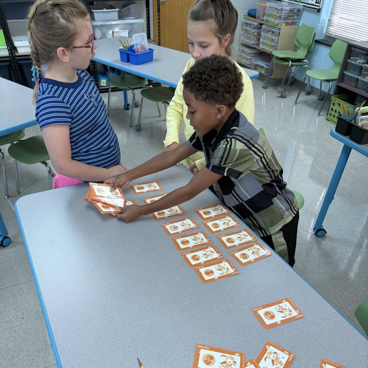 picture of students doing STEM activities
