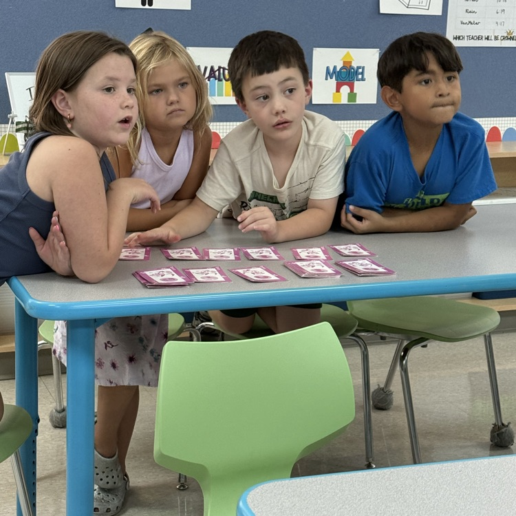 picture of students doing STEM activities