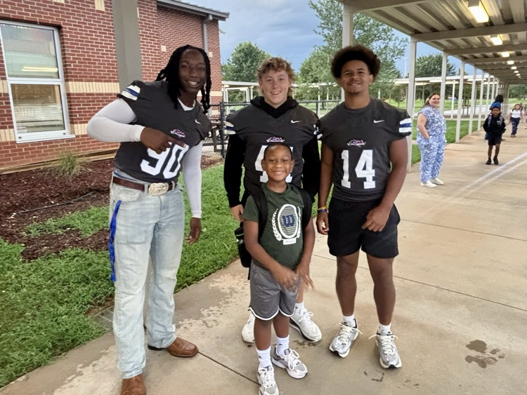 Rebel football players