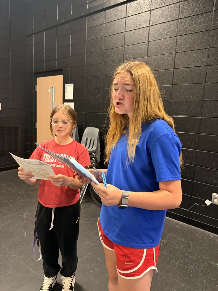 two students reading 