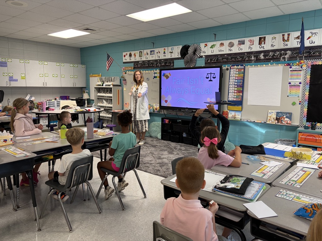 students working in classroom