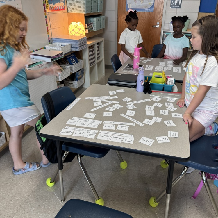picture of students working in class