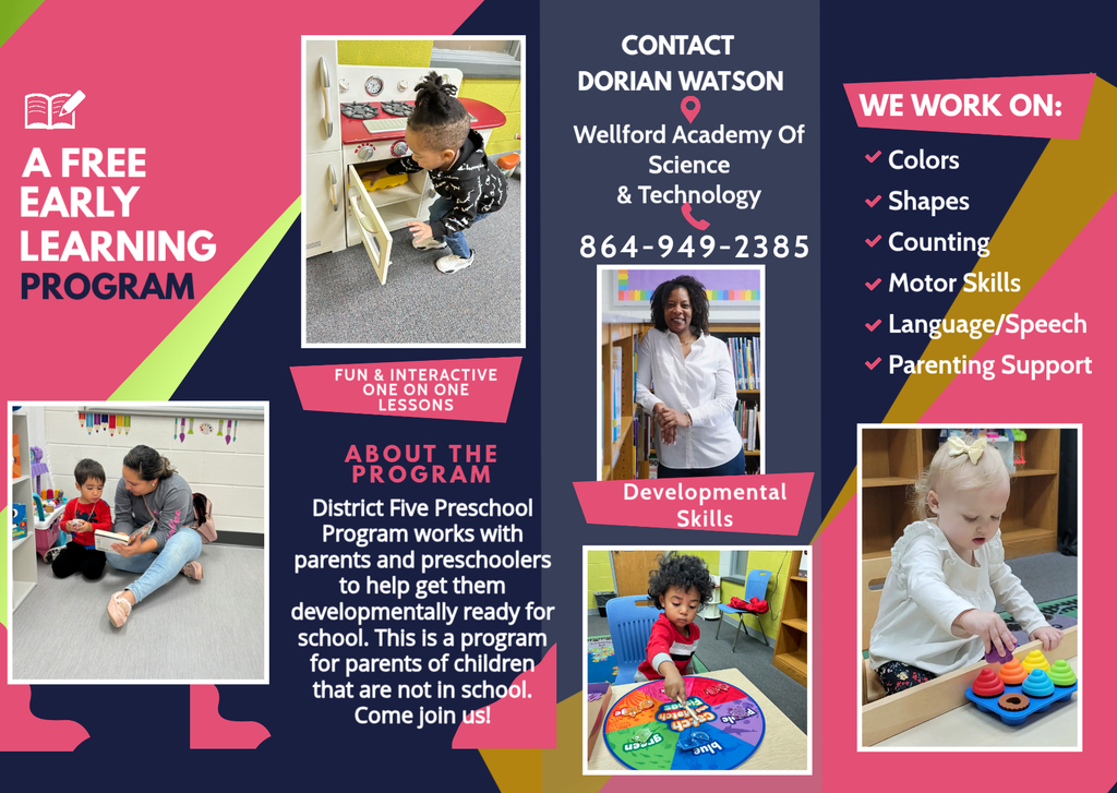 early learning program flyer