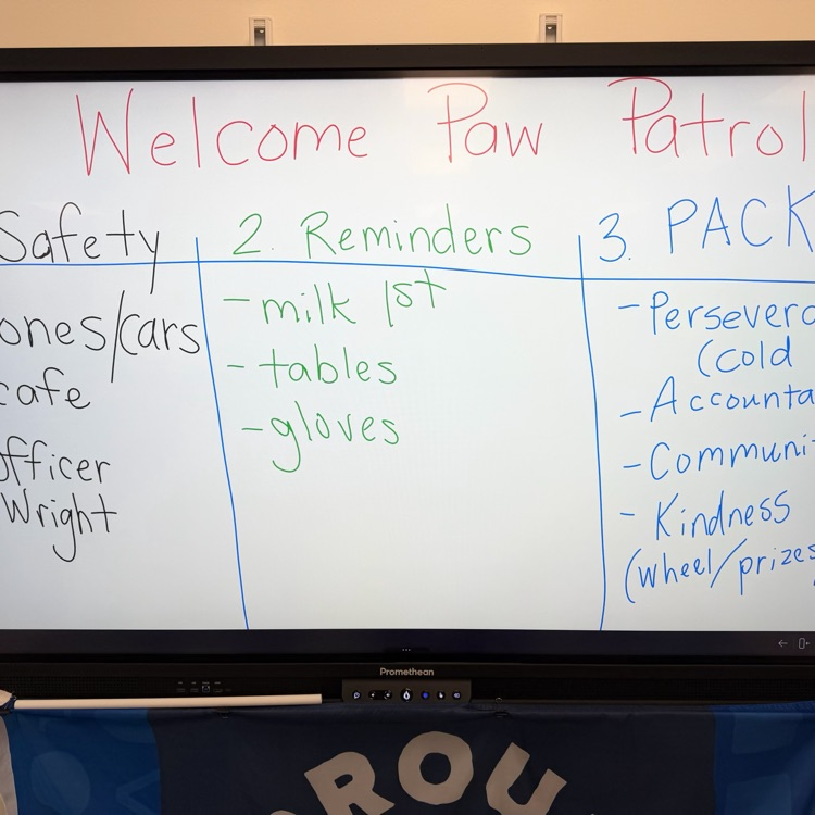 paw patrol meeting