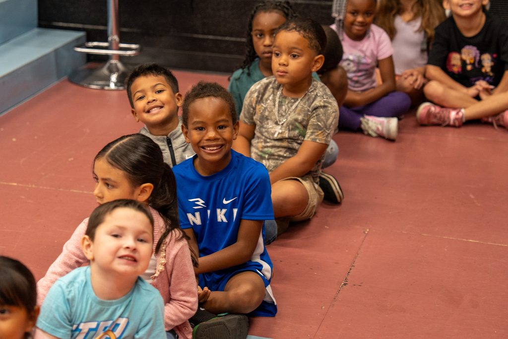 students smiling