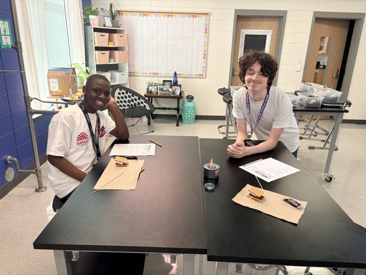 students working 
