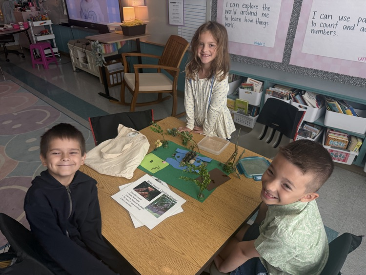students working in classroom in groups 