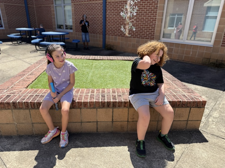 children playing in the sun