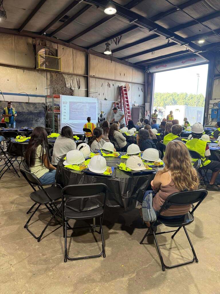 students at vulcan materials