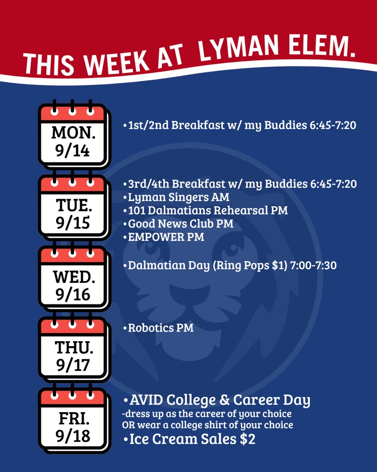 schedule 9/14-18