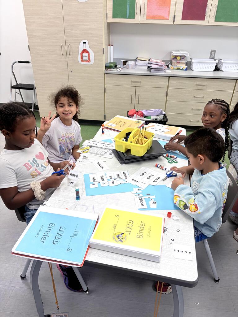 contraction surgery with Ms. Heffner's class