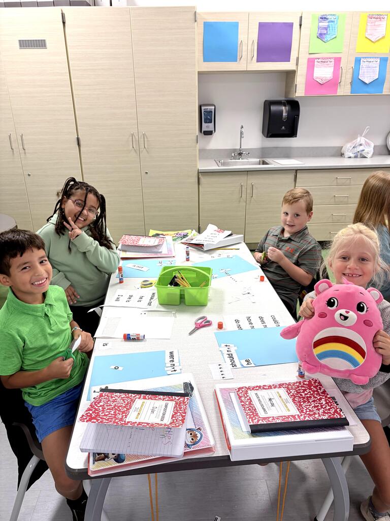 contraction surgery with Ms. Heffner's class