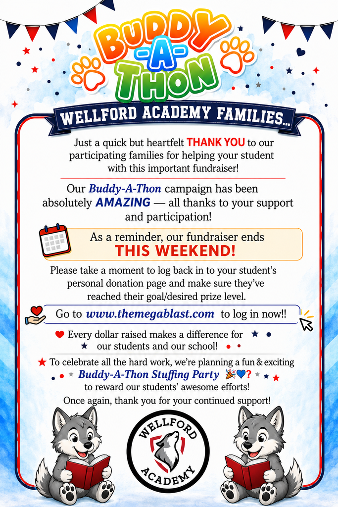 buddy a thon flyer