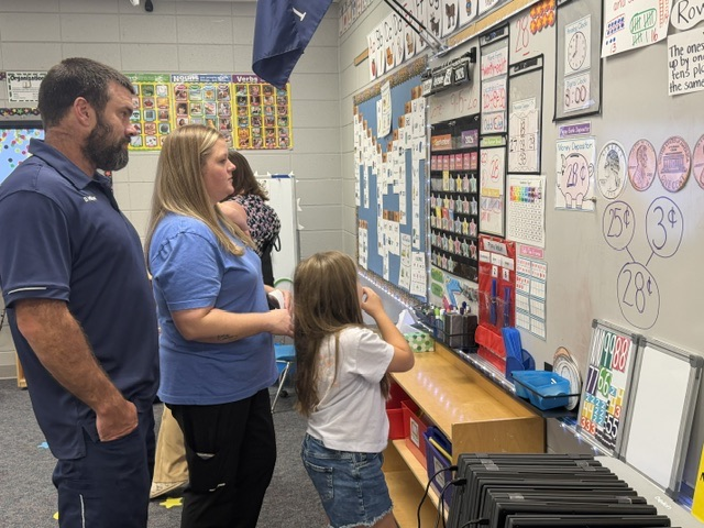 families visiting classrooms 