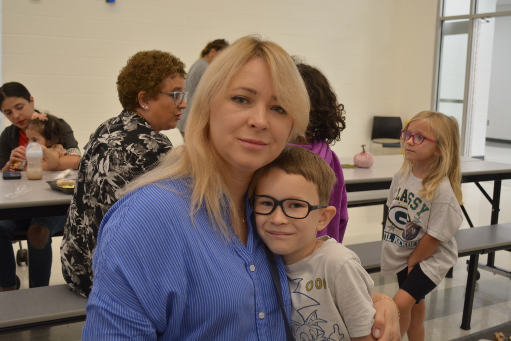 1st Grade breakfast with buddies
