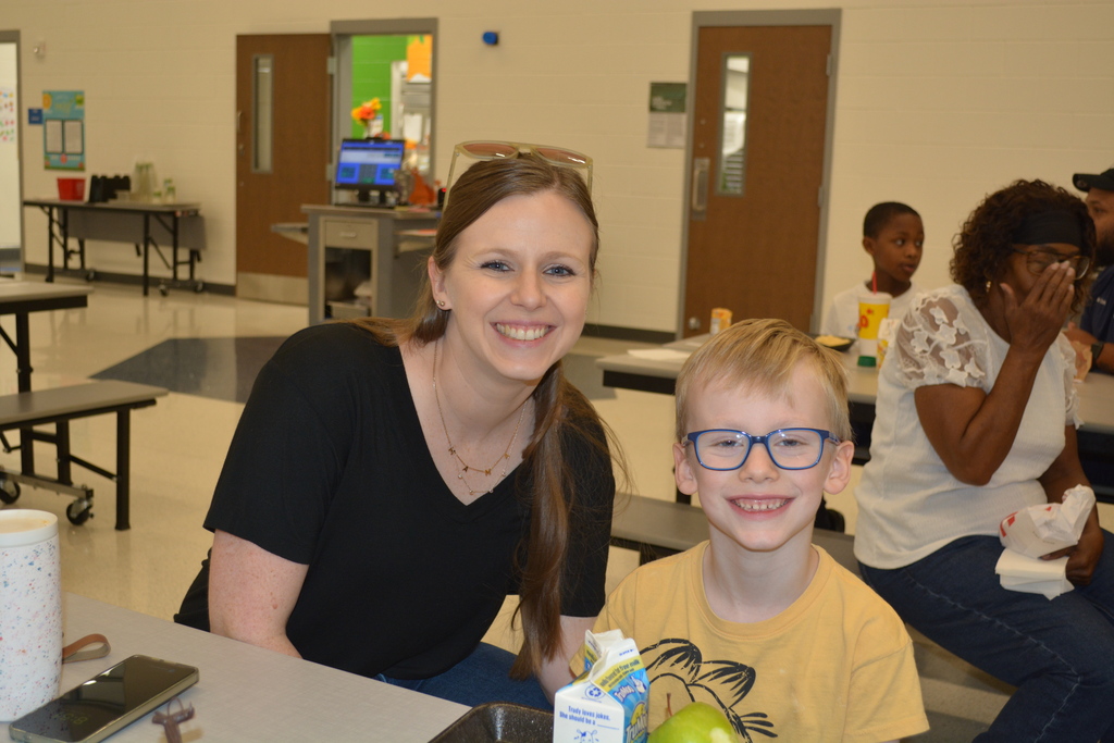 1st Grade breakfast with buddies