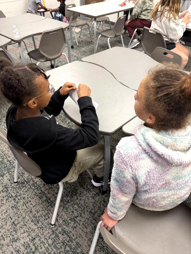 STEM club meeting