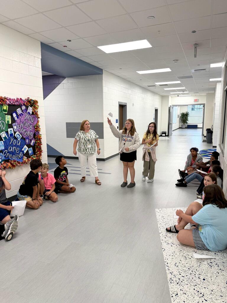 STEM club meeting