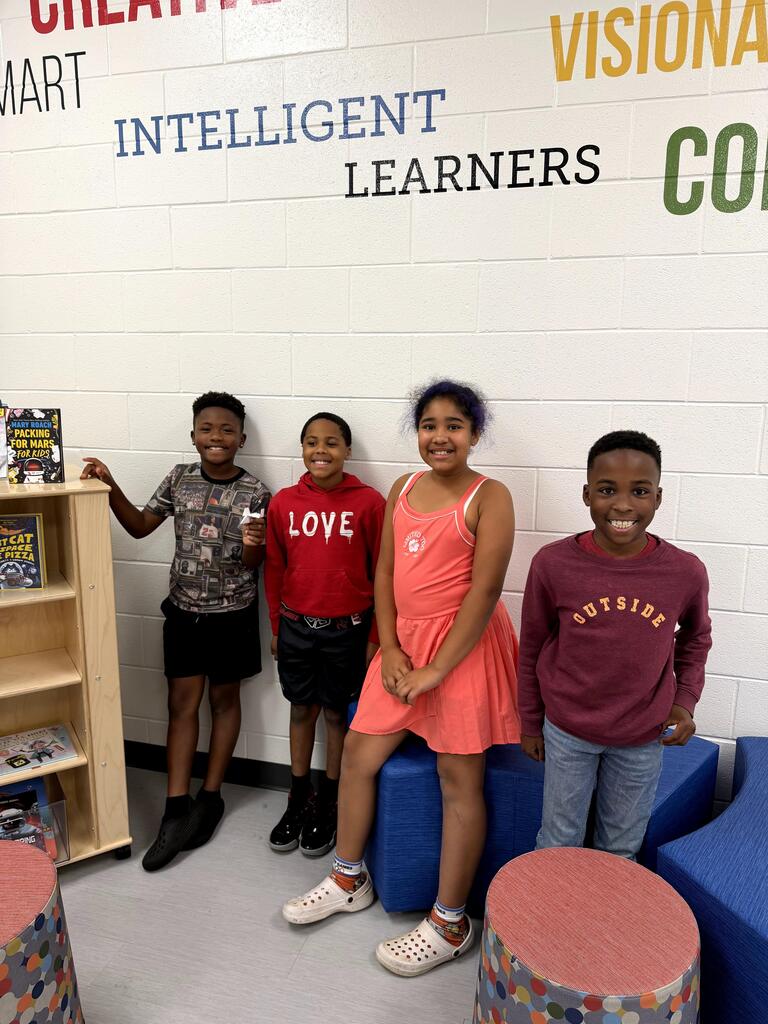 STEM club meeting