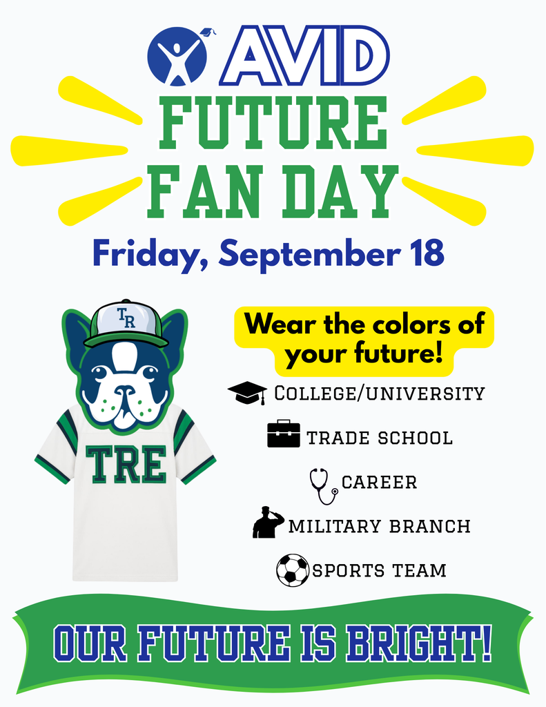Tomorrow is future fan day at Tyger River Elementary School