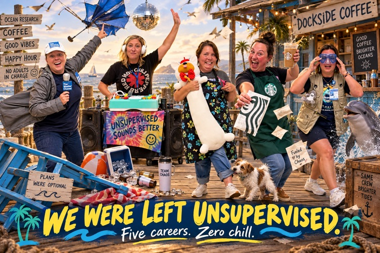 teachers dressed for career day