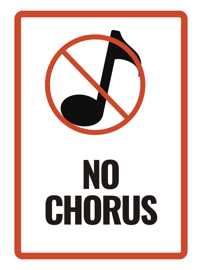 NO Chorus practice today