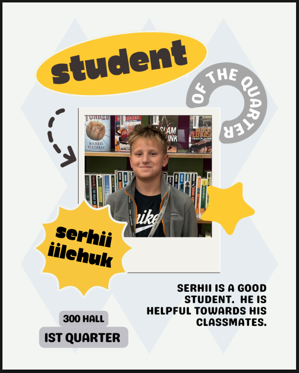 Student of the Quarter