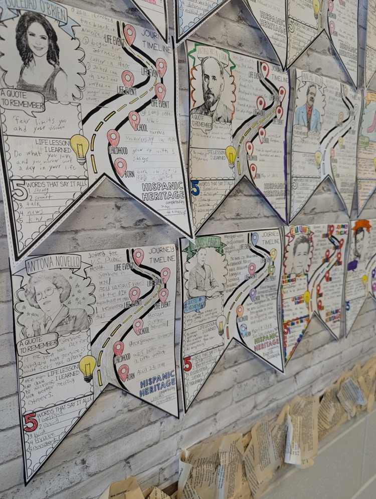 Hispanic heritage pennants