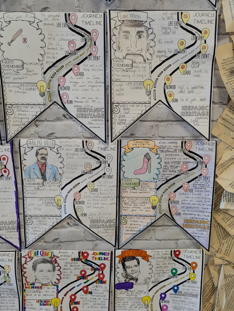 Hispanic heritage pennants