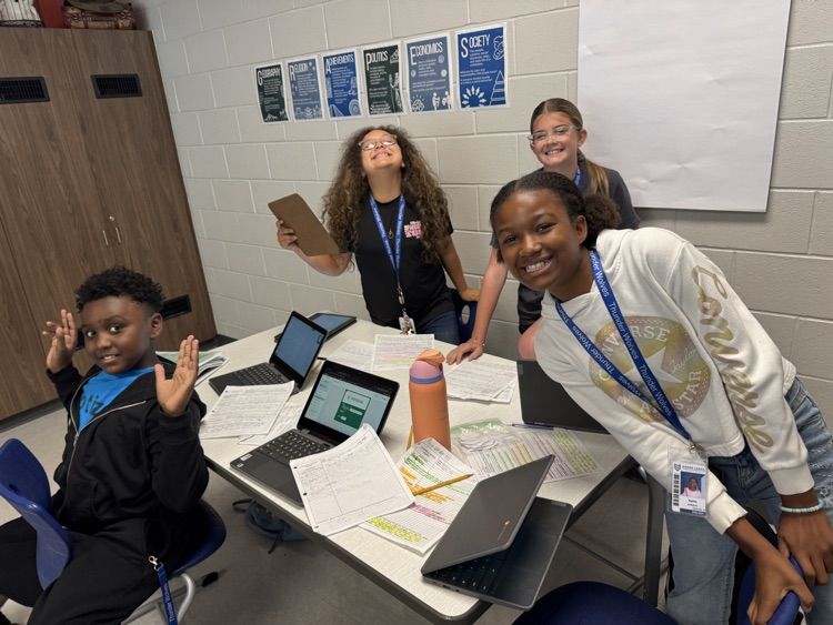 kids reviewing for a test