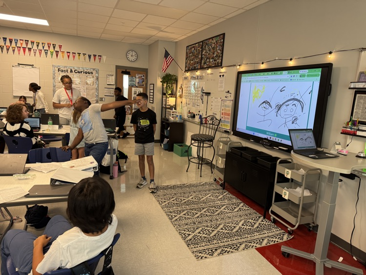 kids reviewing for a test