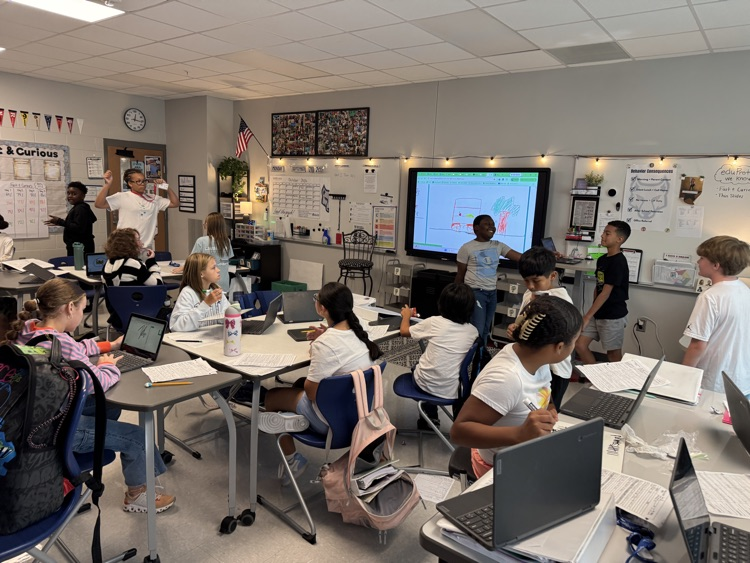 kids reviewing for a test