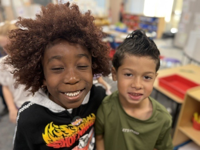 students with Crazy Hair