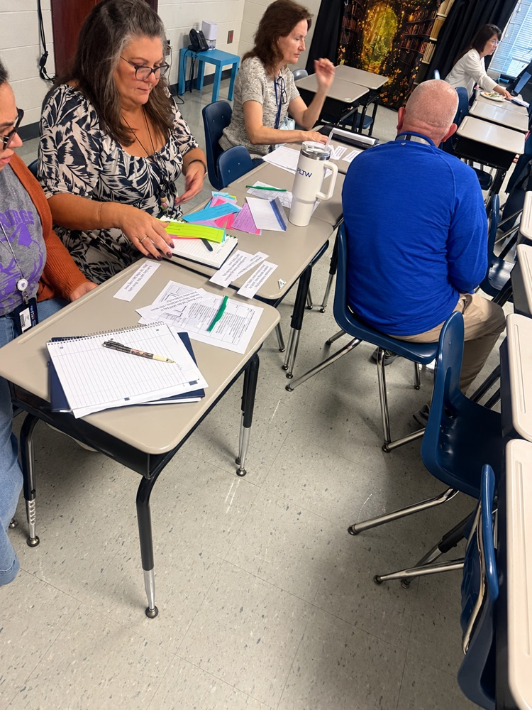 teachers sitting