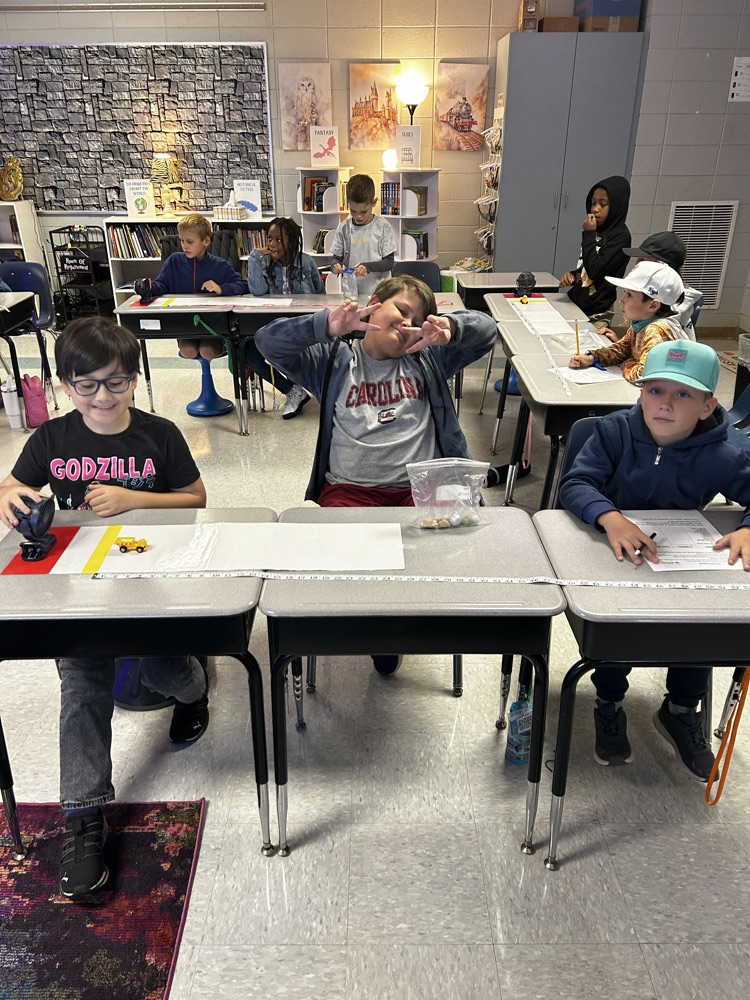 students working in classroom