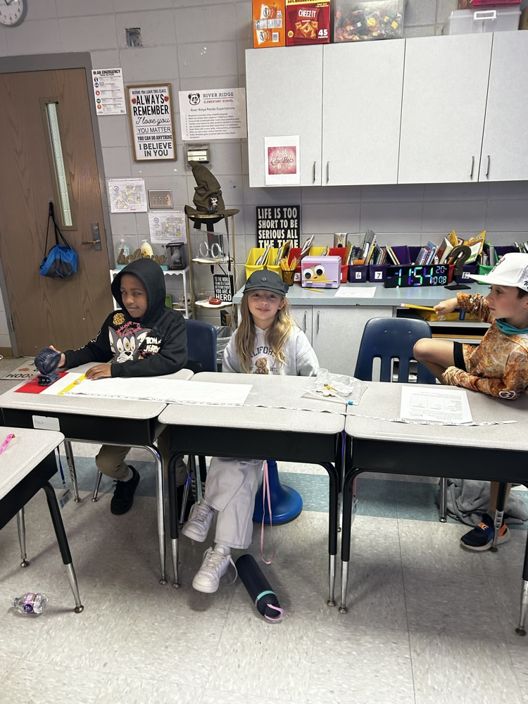 students working in classroom