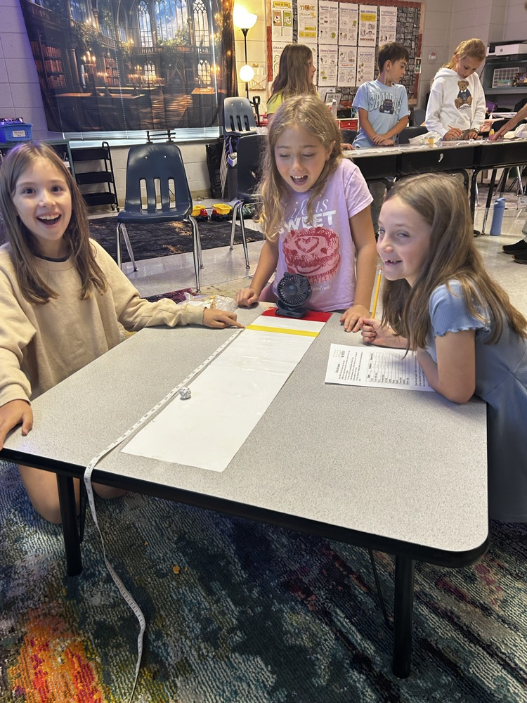 students working in classroom