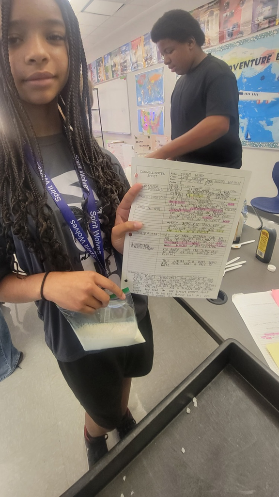 avid kids with notes
